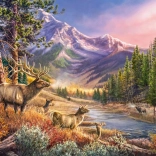 őszi átkelés puzzle 1000 darab