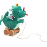 Húzós játék kerekeken Sárkány Joe