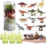 18 darabos dinoszaurusz figura készlet WOOPIE