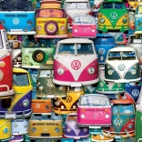 Puzzle Volkswagen Bus Funky Jam 1000 darabos