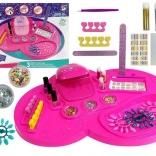 Körömápoló készlet UV lámpával és lakkal