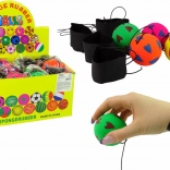 PU labda gumival, 6 cm, szívecskés