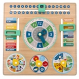 Fa oktatási naptár gyerekeknek - tábla