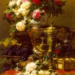 ENJOY puzzle Jean‑Baptiste Robie: Virágok és gyümölcsök 1000 darab