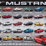 Fejlesztéstörténet puzzle FORD MUSTANG 1000 darab