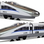 Pendolino vonat húzós fehér, hanggal és fényekkel