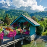 bluebird puzzle annecy-i tó 500 darab