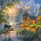 Puzzle CHERRY PAZZI Szentjánosbogarak öble 1000 darab