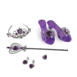 Hercegnős készlet kiegészítőkkel lila