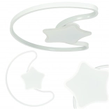 Mennyezeti LED lámpa gyerekszobába távirányítóval