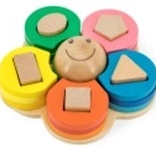 Fa virág alakú kirakó