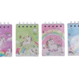 Jegyzettömb 7x10 cm Egyszarvú labirintussal, 60 oldal