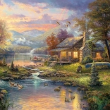 Puzzle Természeti Paradicsom 1000 darab Schmidt-től