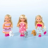 Panenka Evi Love kisállattal