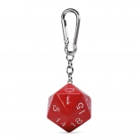 3D Stranger Things D20 kulcstartó karabinerrel