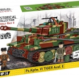 COBI építőkészlet Pz.Kpfw. VI Tiger Ausf. E – 1:35 méretarányú tank, 870 elem