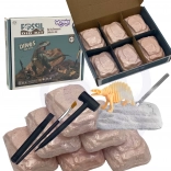 WOOPIE 6 az 1-ben régészeti készlet kis paleontológusoknak dínók csontvázaival