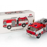 Fém tűzoltóautó modell TATRA 815 1:43