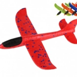 Hajító repülő polisztirolból 22 cm, 4 szín, tasakban