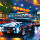 Trefl puzzle Premium Plus Éjszakai utazás 1000 darab