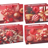 Ajándéktáska L 30 × 38,5 × 11 cm Karácsony