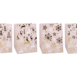 Karácsonyi ajándéktáska M 26 × 32 × 12 cm