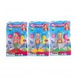 Hosszú hajú és csillogó ruhás sellő