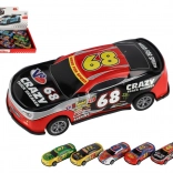 10 cm-es visszahúzható versenyautócska