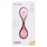 Polar B fa, kétoldalas rumba-golyó rókával