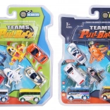 Nyolc visszahúzható közlekedési eszköz készlet 7 cm