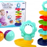 Spirálos torony golyók számára