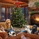 Cobble Hill puzzle Szőrös ünnepek 500 darab