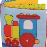 GOKI pamutgyermek könyvecske síppal