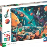 Clementoni puzzle Űrparti 104 darab