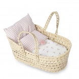 Mózes-kosár babáknak ágyneművel – kicsi Antonio Juan
