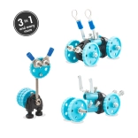 OFFBITS GearBit 3 az 1-ben jármű építőkészlet 6 éves kortól