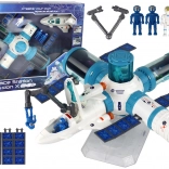 Űrállomás rakétával – 17 darabos készlet fény- és hangeffektekkel