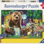 Puzzle Varázserdő Barátai 2x24 darab