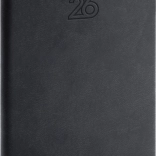 Zsebnaptár 2026 fekete 9 x 15,5 cm