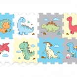 Hab puzzle dinoszauruszokkal - 8 darab
