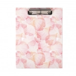 Irattartó csipeszes tábla A4 – rózsaszín virágok