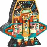 Űrállomás puzzle 54 darabos készlet