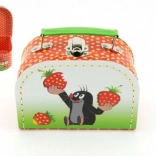 Koffer Krtek és eperrel 16cm