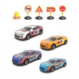 Driftelő fém autó 17,5 cm