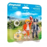 Playmobil Duo Pack Ügyeletes Orvos és Rendőrnő