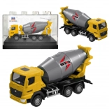 Huina sárga 1:80 méretarányú gyűjtői betonkeverő modell