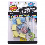 Irodai gemkapcsok 19 mm, 10 db-os készlet