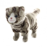 Plüss macska 27 cm ökológiai