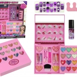 Nagy gyerek kozmetikai paletta – szemhéjfestékek, rúzsok és körömlakkok