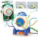 Kerti rakéta alakú 2 az 1-ben WOOPIE – gyerek szökőkút és locsoló